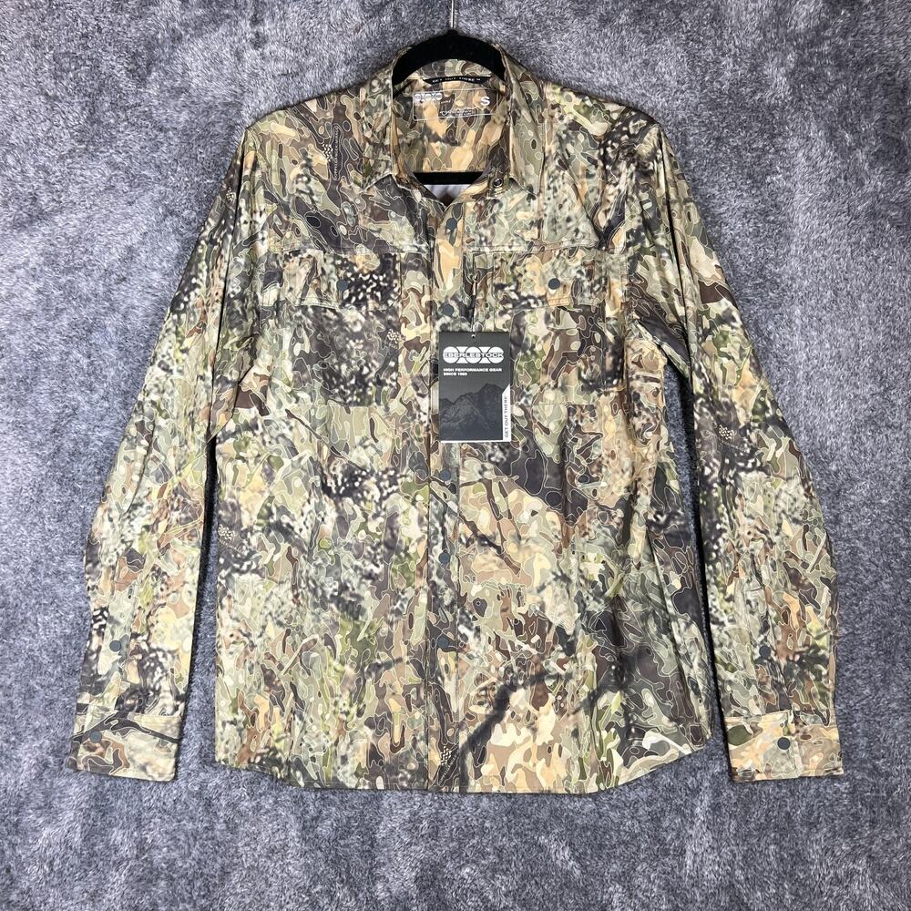 Eberlestock Shirt Mens Small Camo Owyhee Field Shirt Mirage Outdoors Hunting